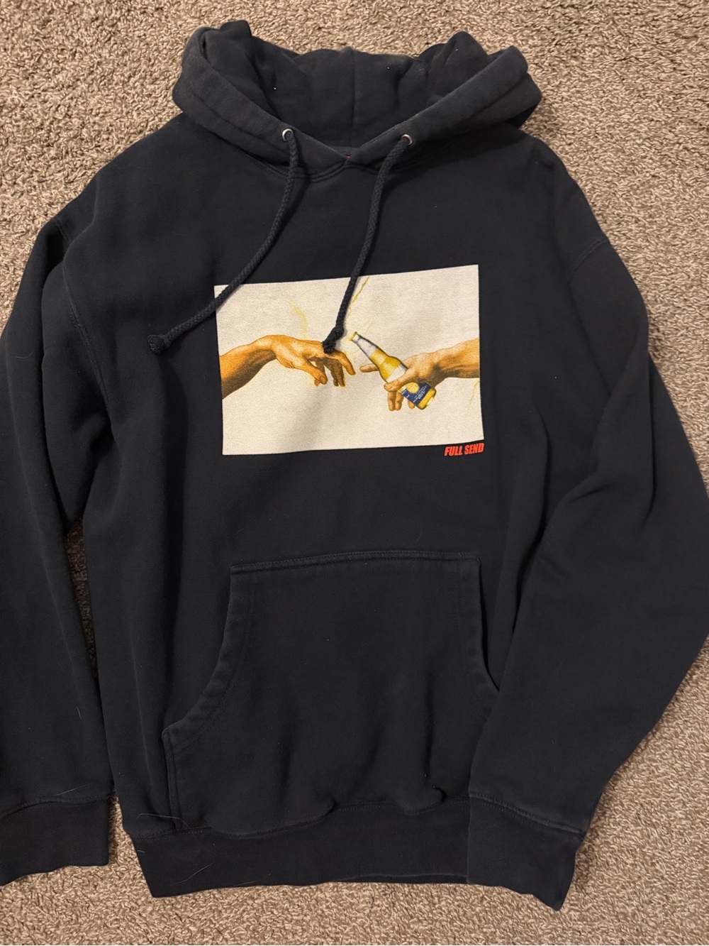 Full Send hoodie size medium